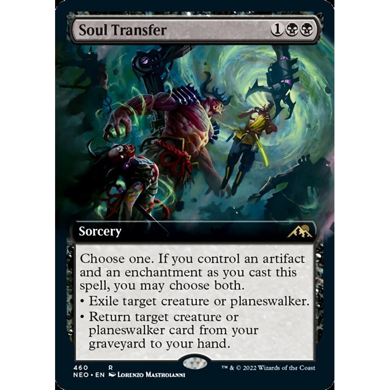 Soul Transfer (Extended Art) [Kamigawa: Neon Dynasty]