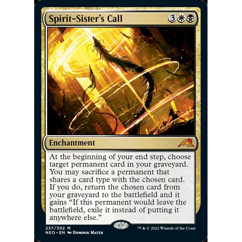 Spirit-Sister's Call [Kamigawa: Neon Dynasty]