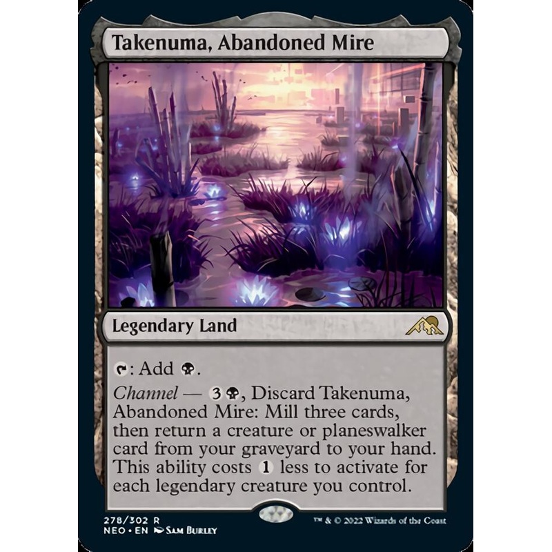 Takenuma, Abandoned Mire [Kamigawa: Neon Dynasty]