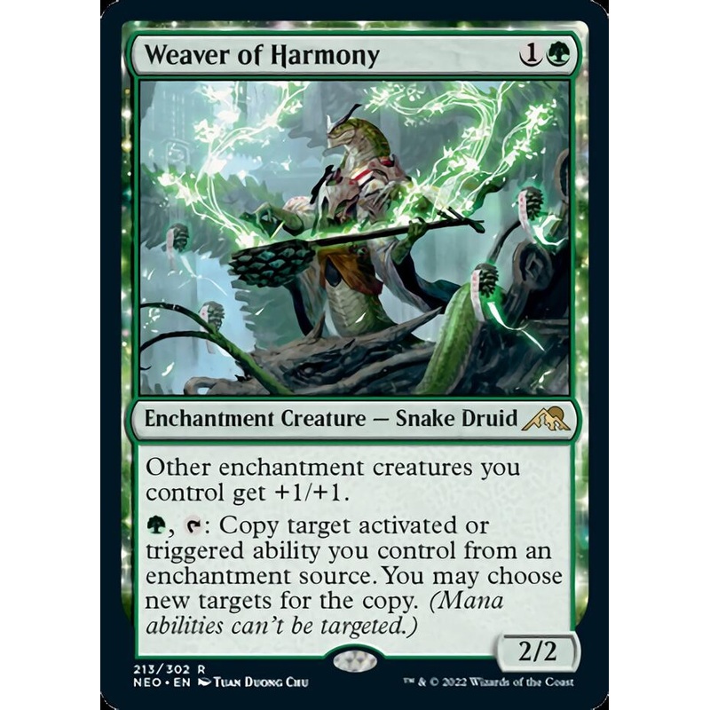 Weaver of Harmony [Kamigawa: Neon Dynasty]