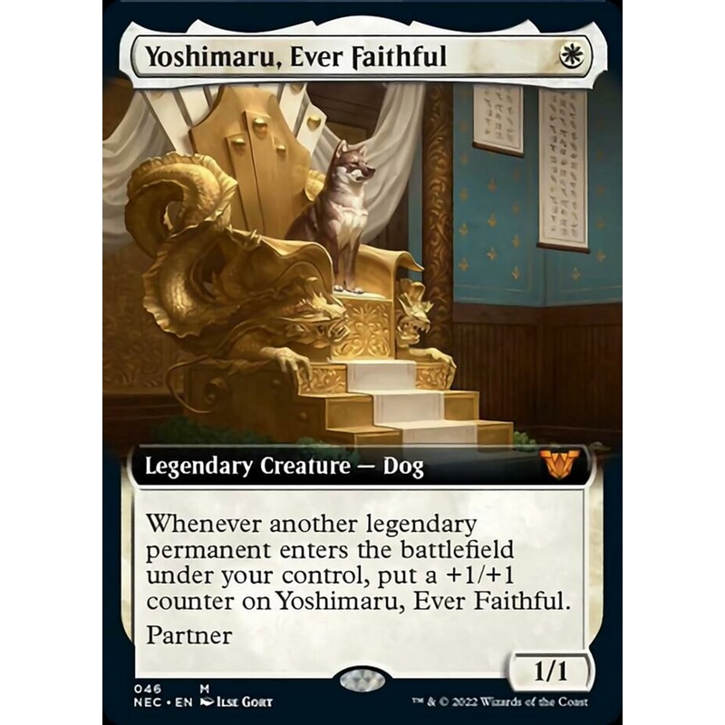 Yoshimaru, Ever Faithful (Extended Art) [Kamigawa: Neon Dynasty Commander]