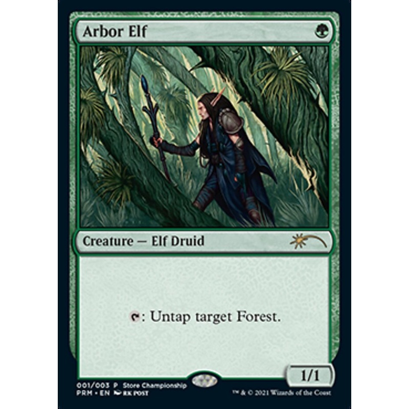 Arbor Elf [Wizards Play Network 2021]