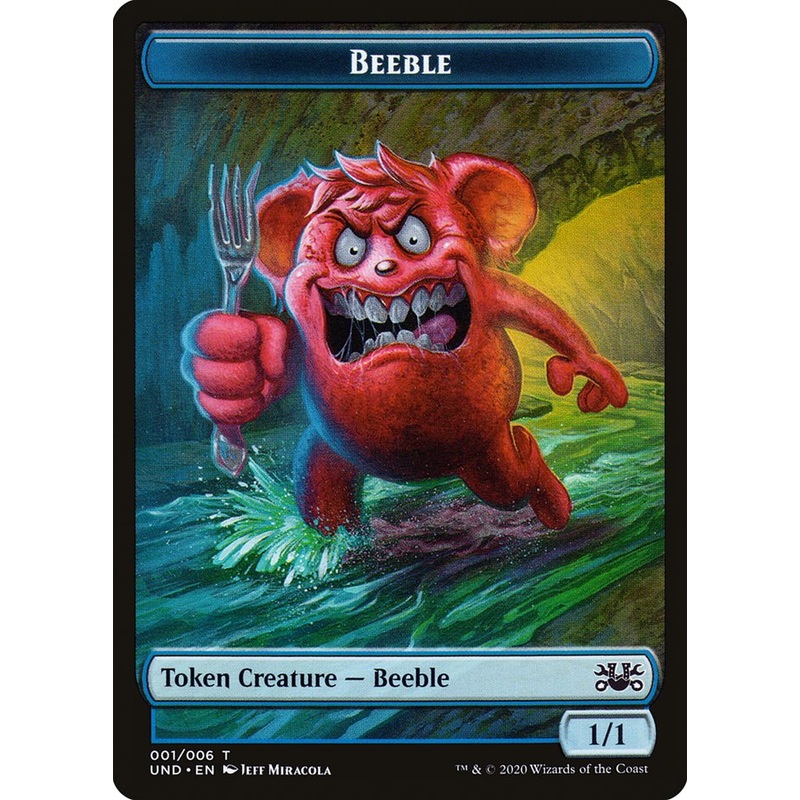 Beeble // Squirrel Double-Sided Token [Unsanctioned Tokens]