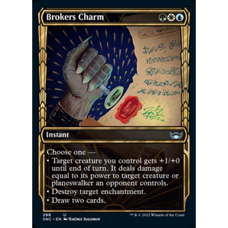Brokers Charm (Showcase Golden Age) [Streets of New Capenna]