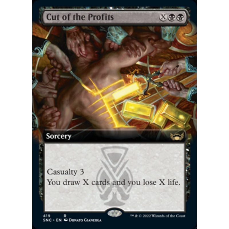 Cut of the Profits (Extended Art) [Streets of New Capenna]
