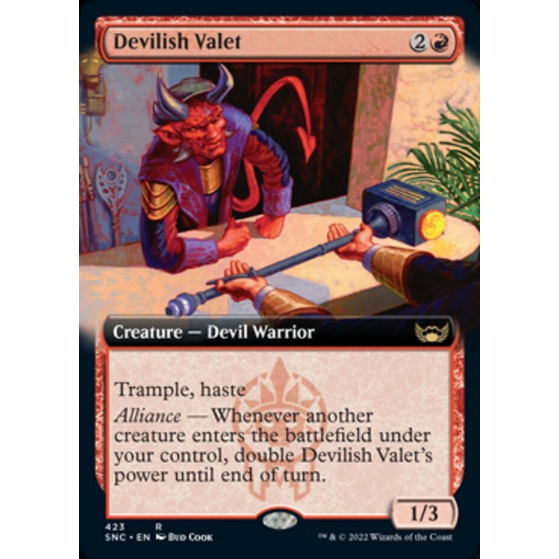 Devilish Valet (Extended Art) [Streets of New Capenna]