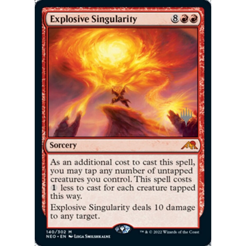 Explosive Singularity (Promo Pack) [Kamigawa: Neon Dynasty Promos]