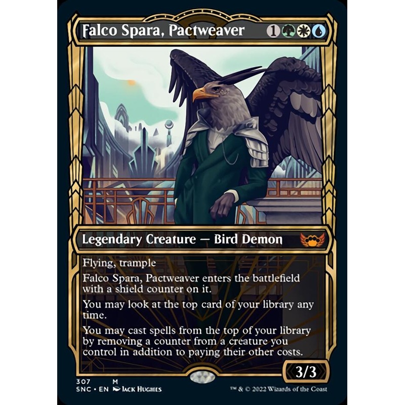 Falco Spara, Pactweaver (Showcase Golden Age) [Streets of New Capenna]