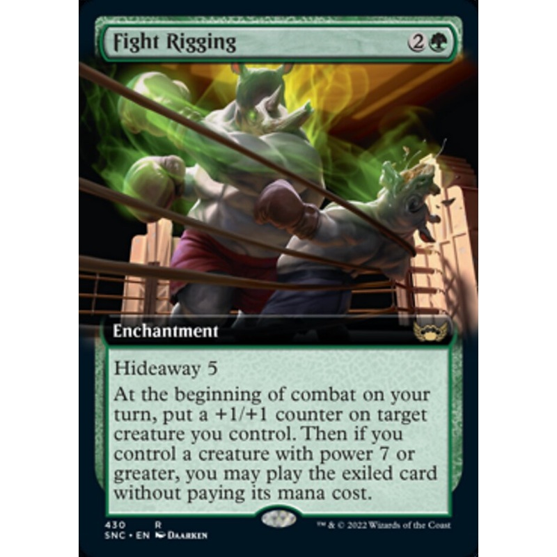 Fight Rigging (Extended Art) [Streets of New Capenna]