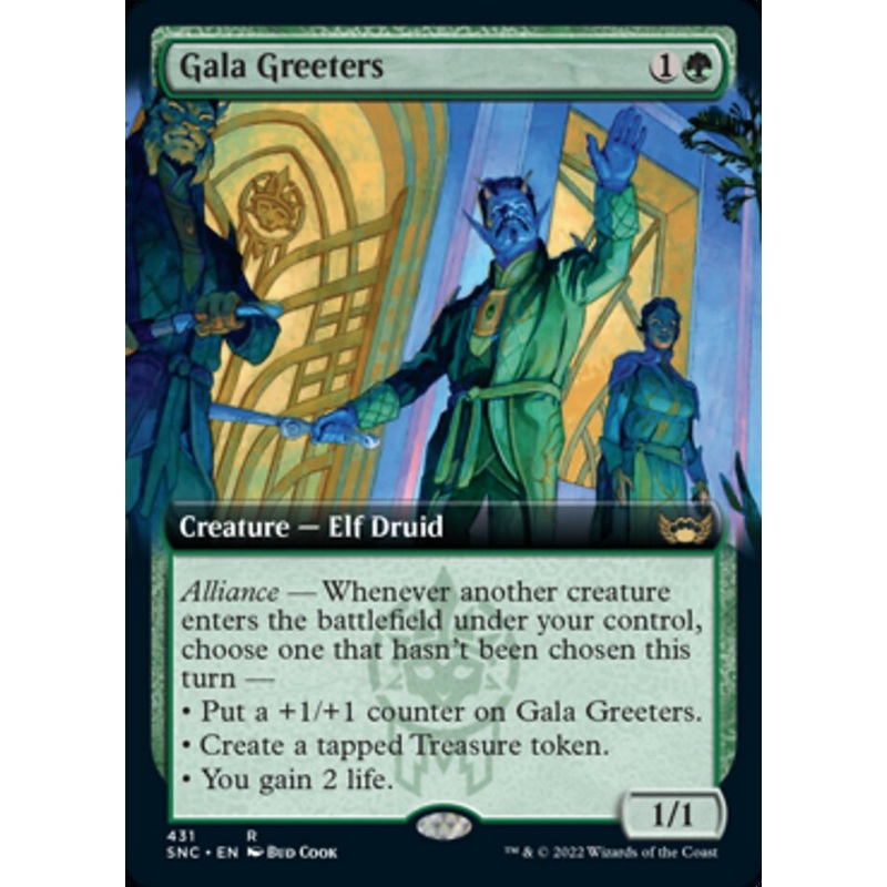 Gala Greeters (Extended Art) [Streets of New Capenna]