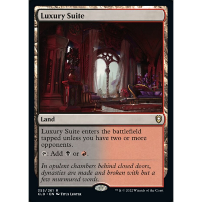 Luxury Suite [Commander Legends: Battle for Baldur's Gate]