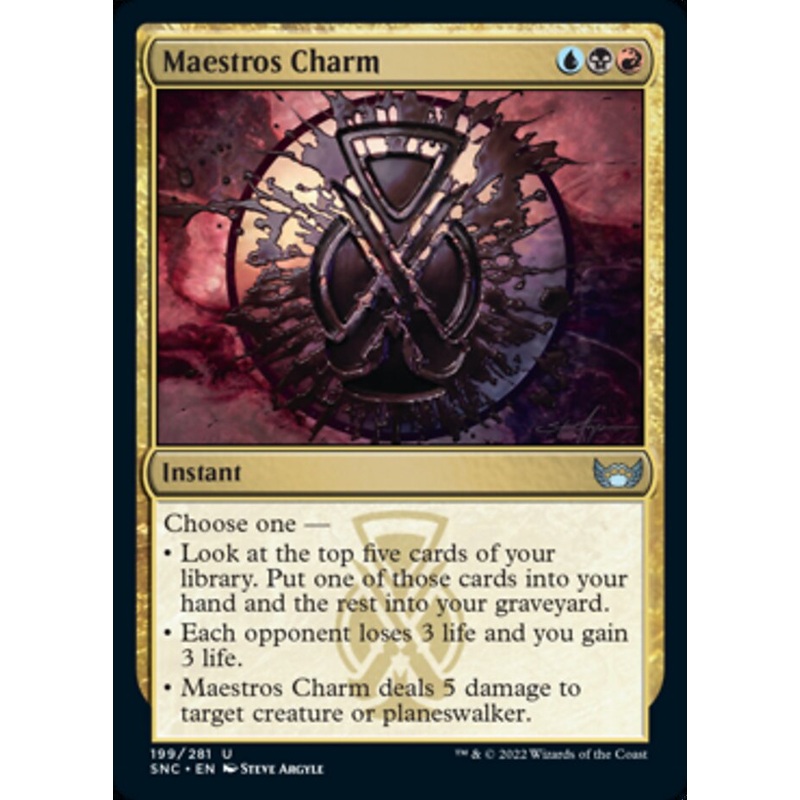 Maestros Charm [Streets of New Capenna]