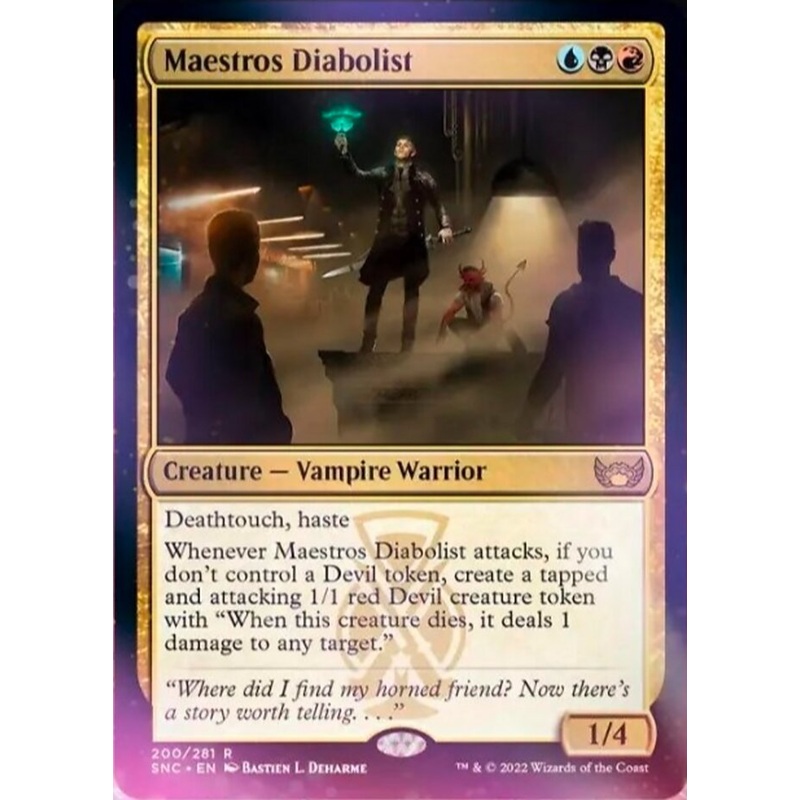 Maestros Diabolist [Streets of New Capenna]