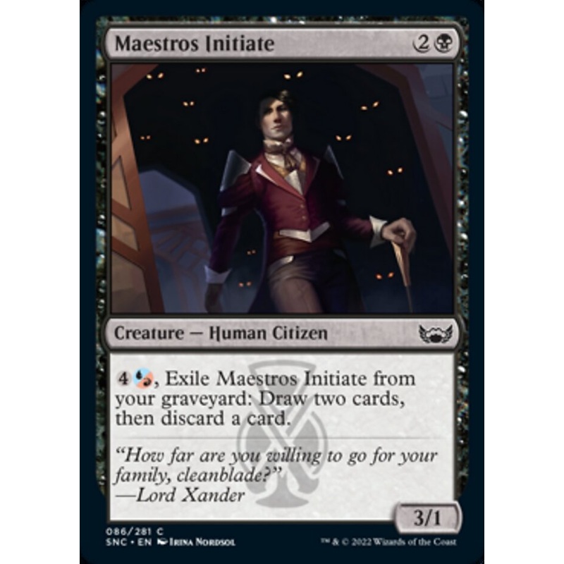 Maestros Initiate [Streets of New Capenna]