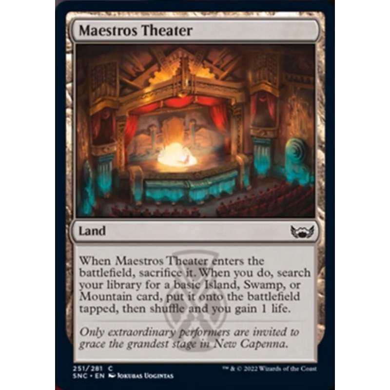 Maestros Theater [Streets of New Capenna]