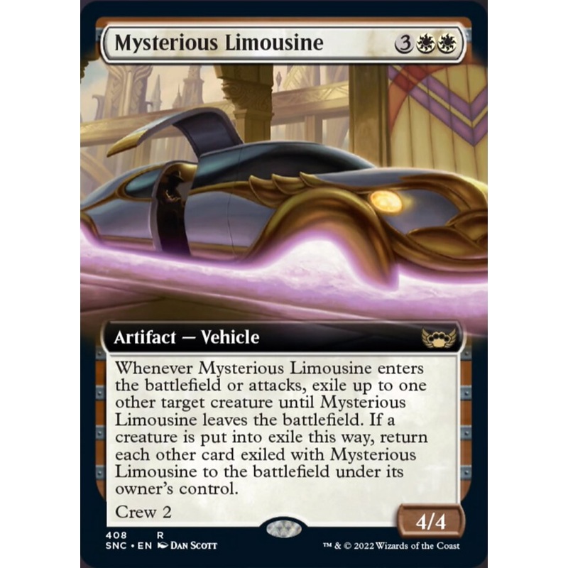 Mysterious Limousine (Extended Art) [Streets of New Capenna]