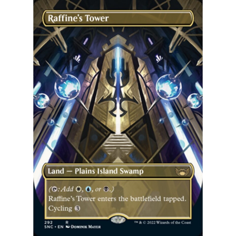 Raffine's Tower (Borderless Alternate Art) [Streets of New Capenna]