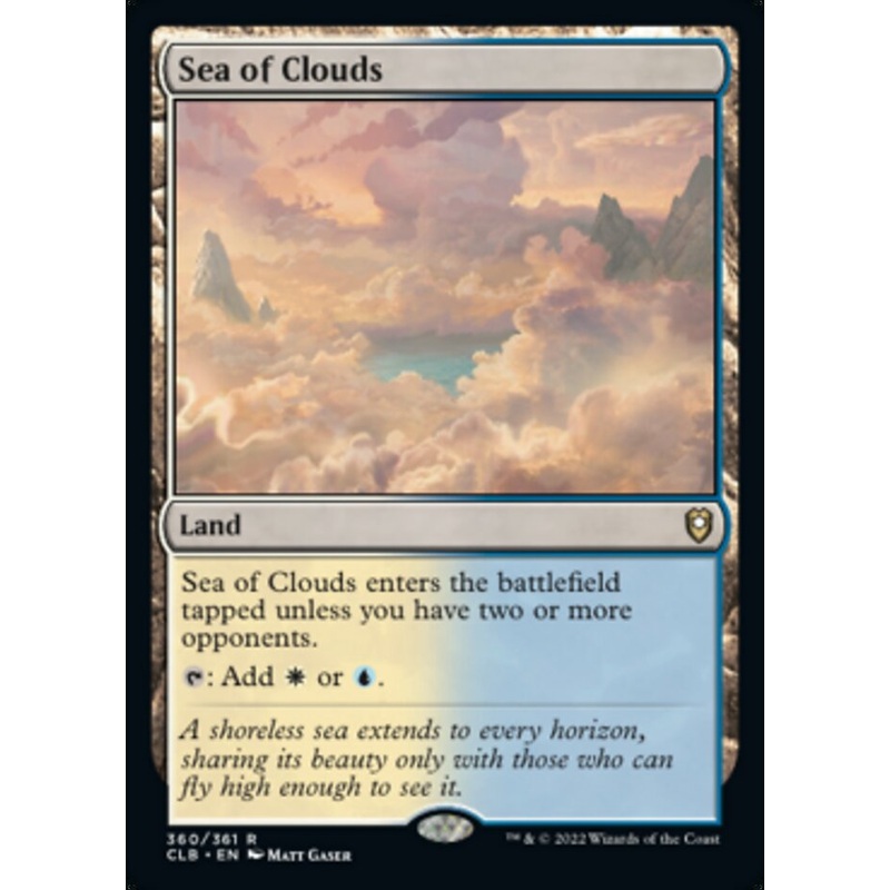 Sea of Clouds [Commander Legends: Battle for Baldur's Gate]