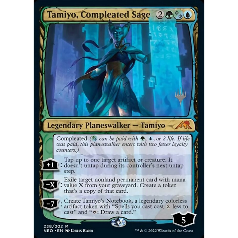 Tamiyo, Compleated Sage (Promo Pack) [Kamigawa: Neon Dynasty Promos]