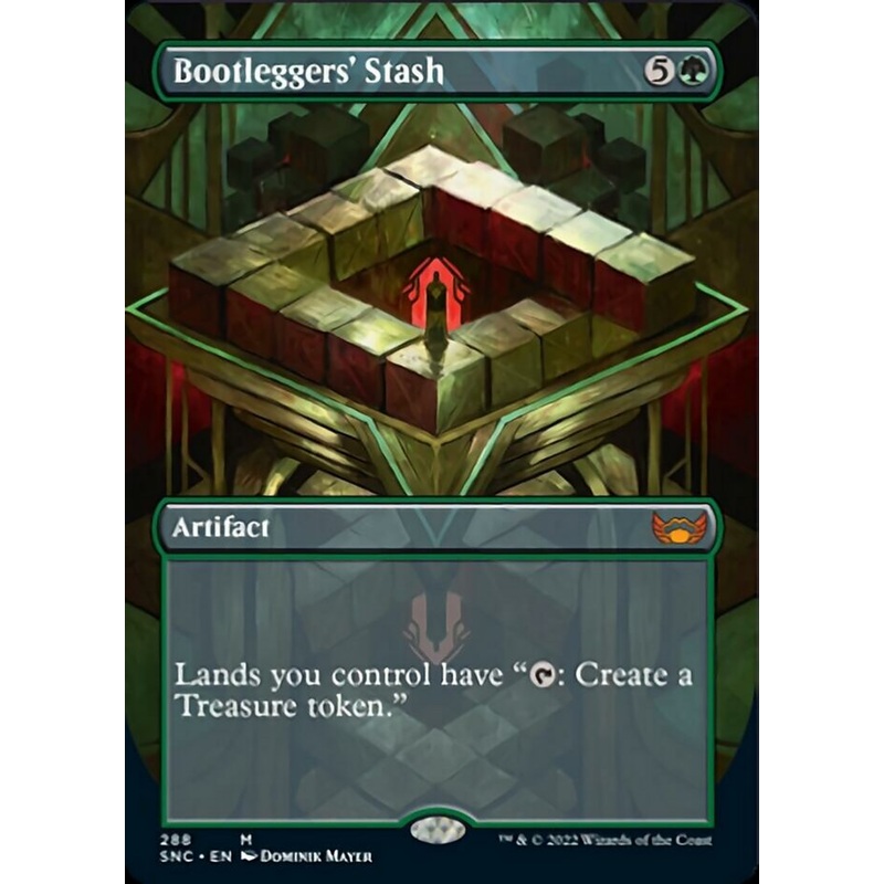 Bootleggers' Stash (Borderless Alternate Art) [Streets of New Capenna]