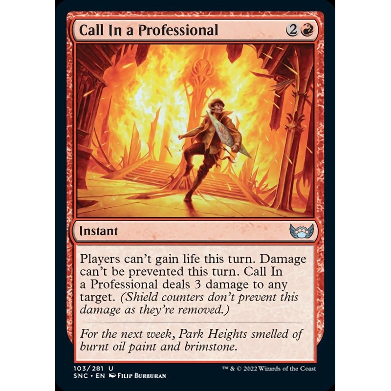 Call In a Professional [Streets of New Capenna]