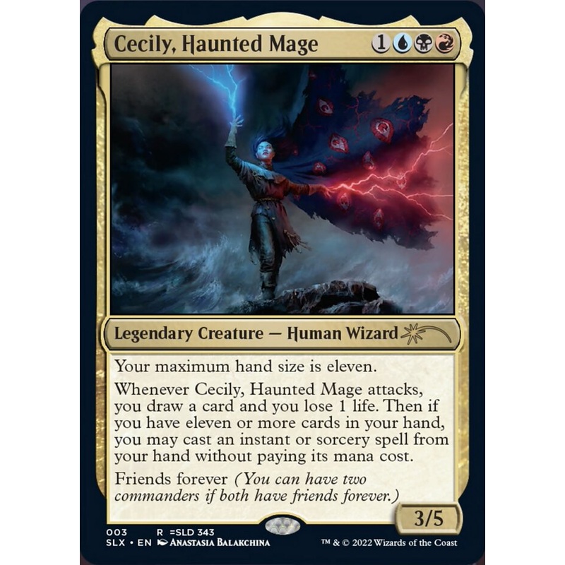 Cecily, Haunted Mage [Secret Lair: Universes Within]