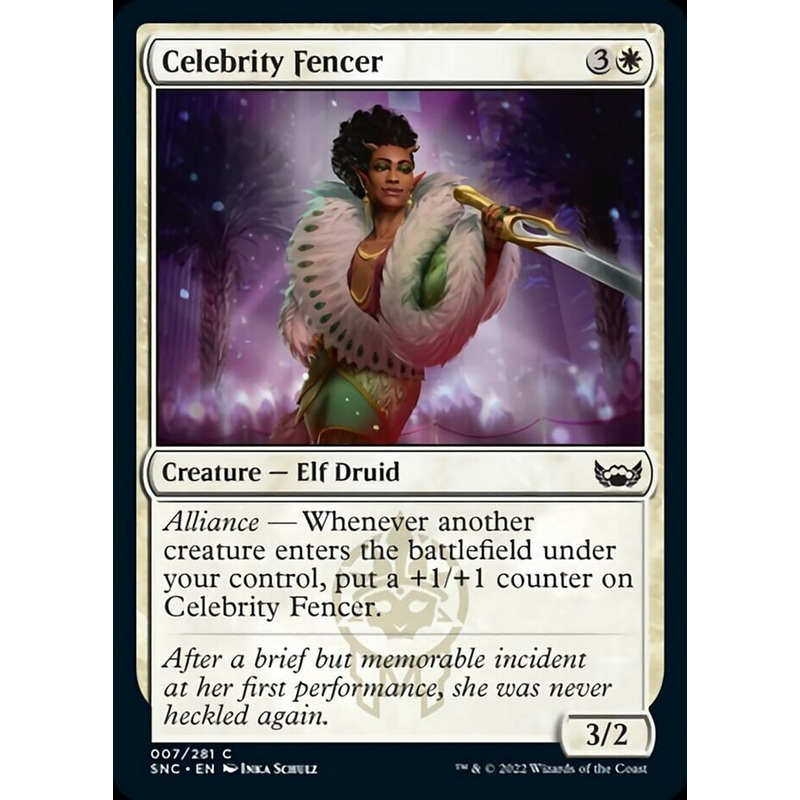 Celebrity Fencer [Streets of New Capenna]