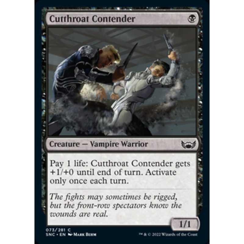 Cutthroat Contender [Streets of New Capenna]