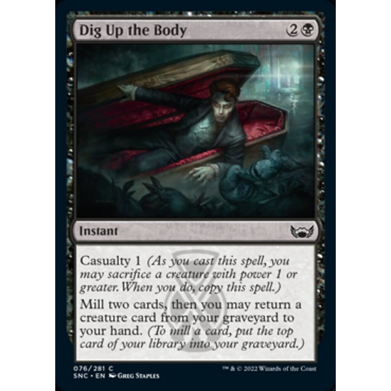 Dig Up the Body [Streets of New Capenna]
