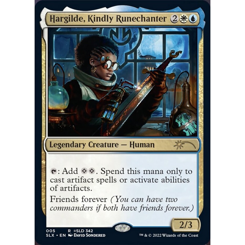 Hargilde, Kindly Runechanter [Secret Lair: Universes Within]