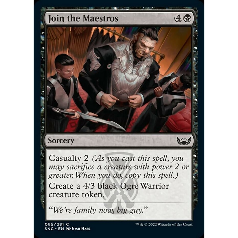 Join the Maestros [Streets of New Capenna]