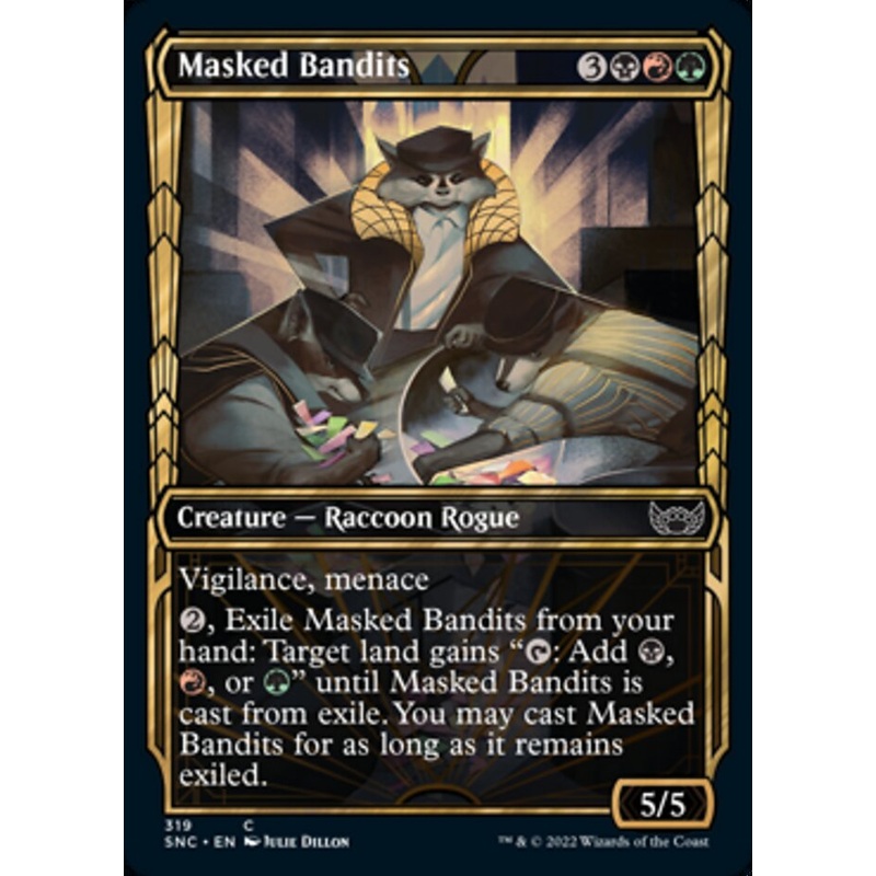 Masked Bandits (Showcase Golden Age) [Streets of New Capenna]