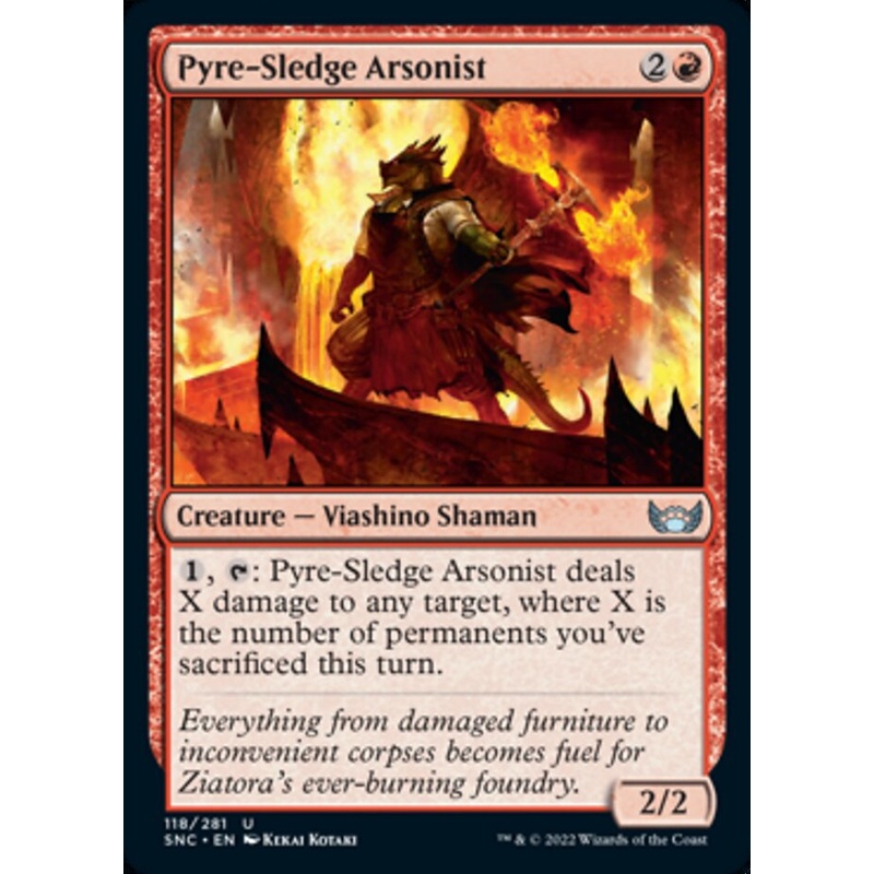 Pyre-Sledge Arsonist [Streets of New Capenna]