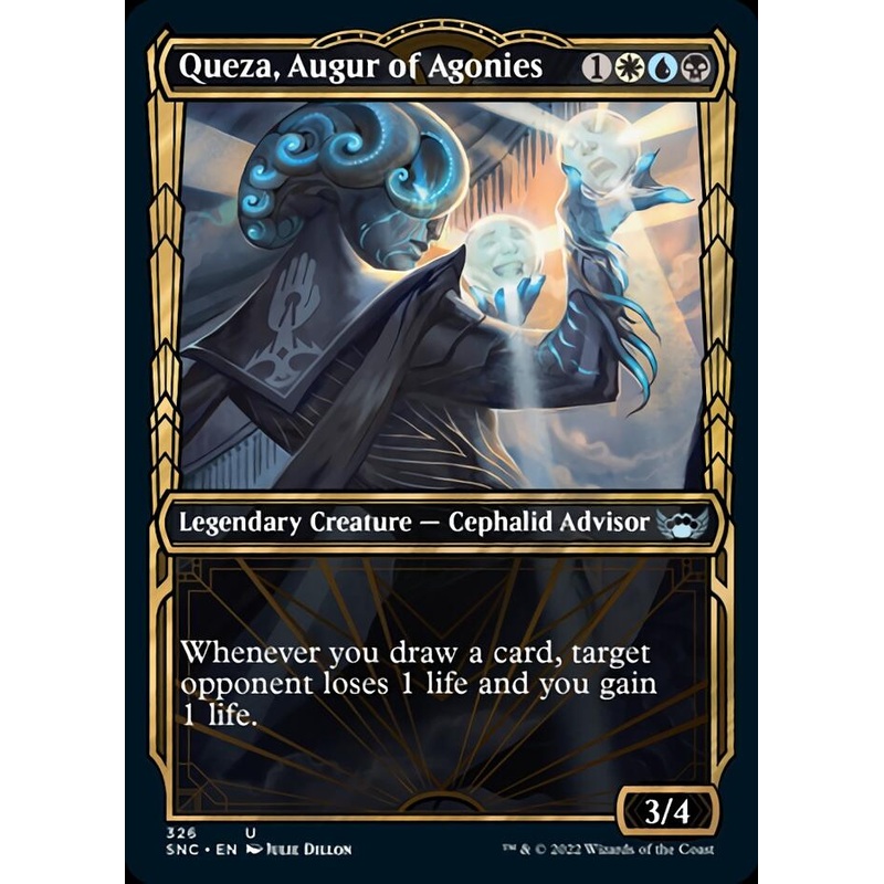 Queza, Augur of Agonies (Showcase Golden Age) [Streets of New Capenna]