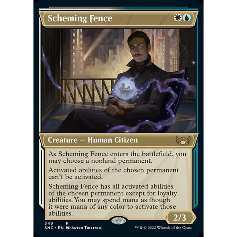 Scheming Fence (Showcase Art Deco) [Streets of New Capenna]