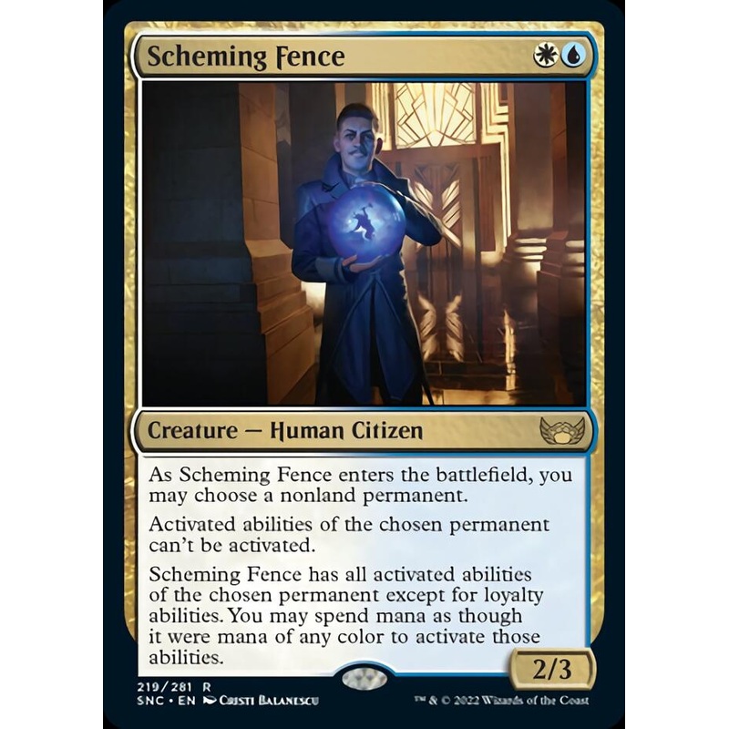 Scheming Fence [Streets of New Capenna]