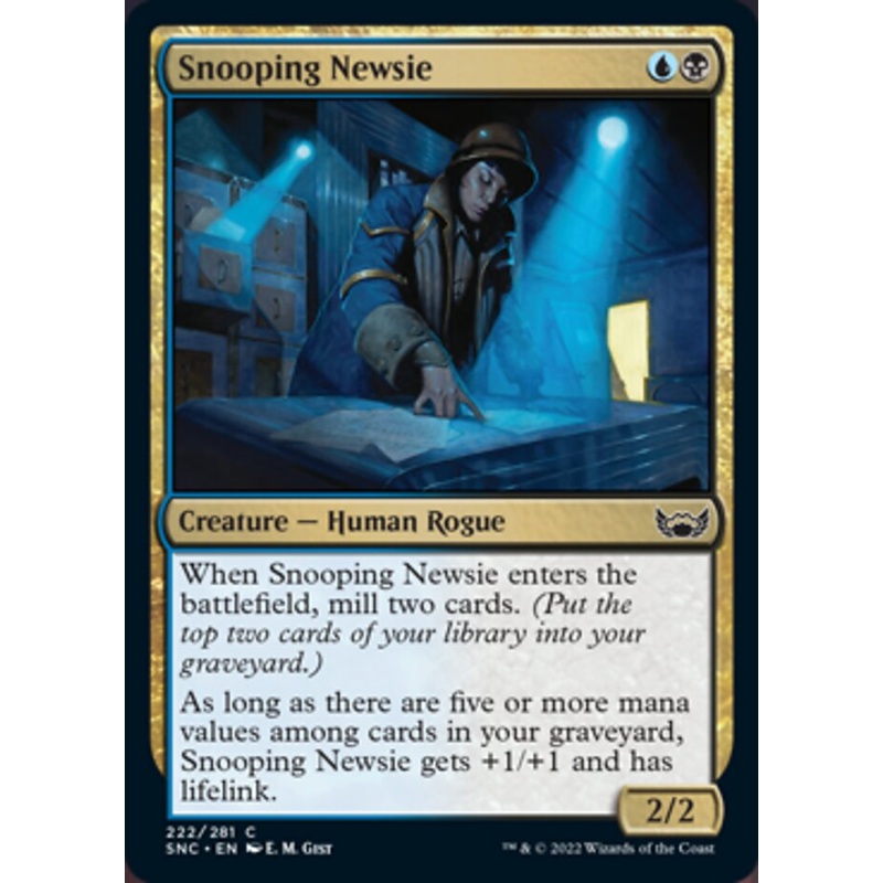 Snooping Newsie [Streets of New Capenna]
