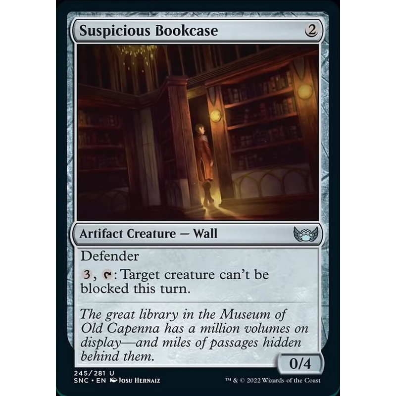 Suspicious Bookcase [Streets of New Capenna]