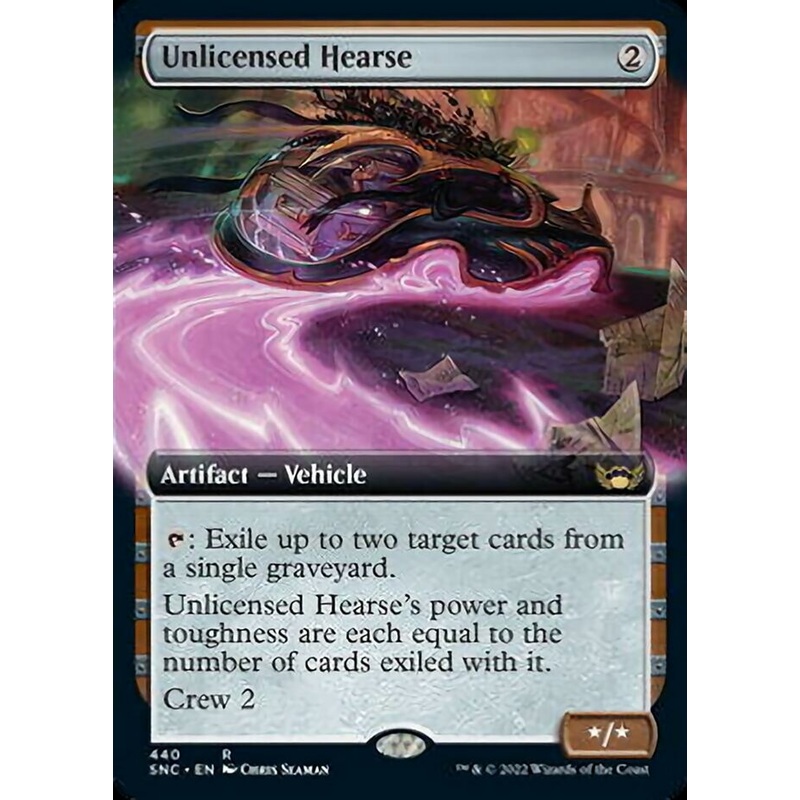 Unlicensed Hearse (Extended Art) [Streets of New Capenna]