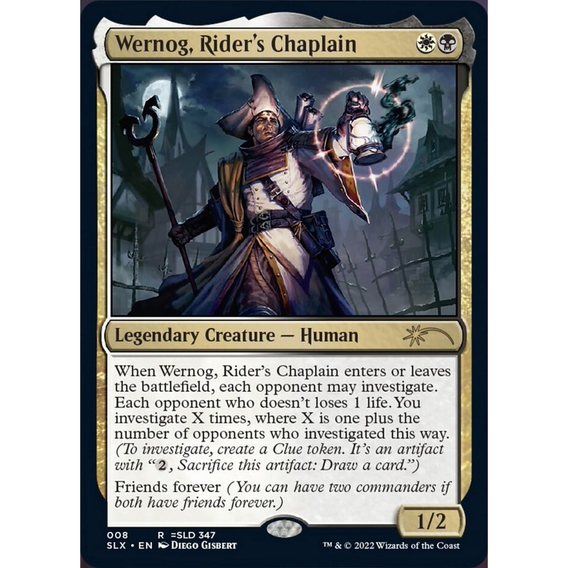 Wernog, Rider's Chaplain [Secret Lair: Universes Within]