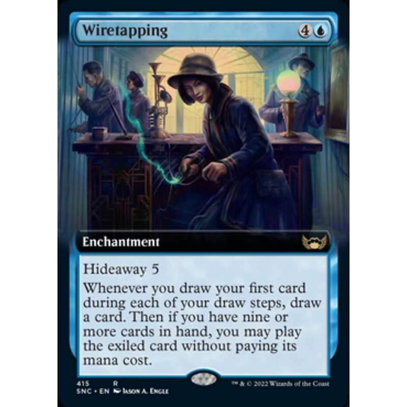 Wiretapping (Extended Art) [Streets of New Capenna]