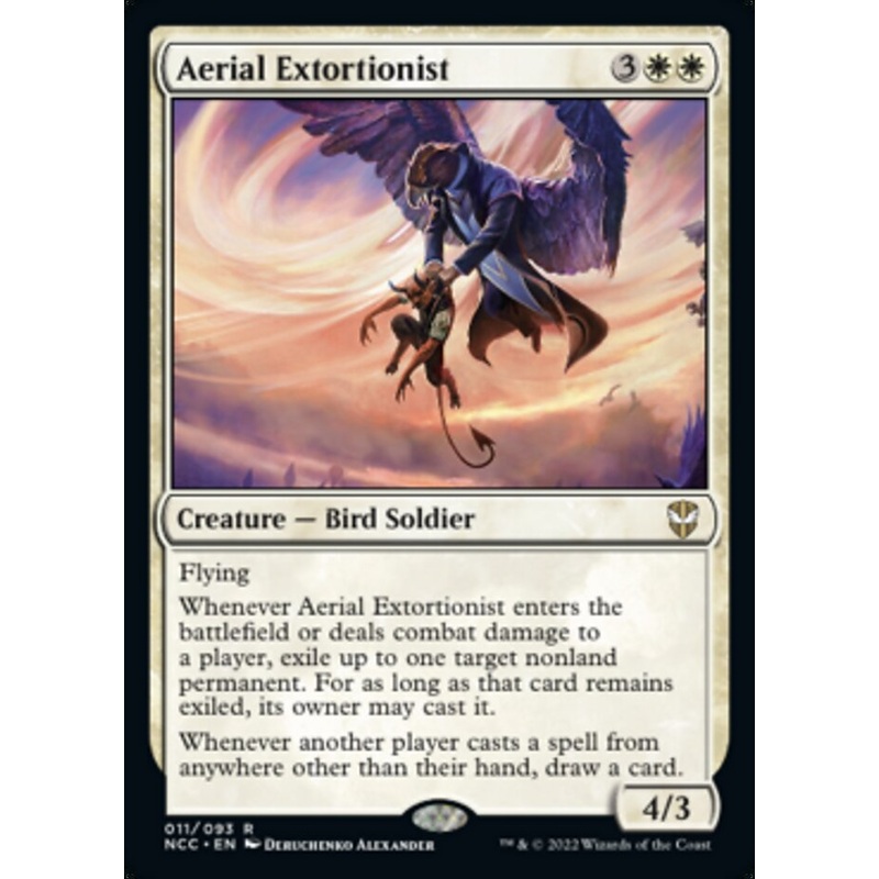 Aerial Extortionist [Streets of New Capenna Commander]