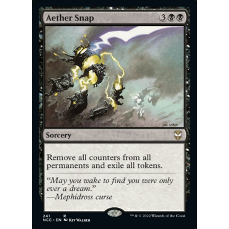 Aether Snap [Streets of New Capenna Commander]
