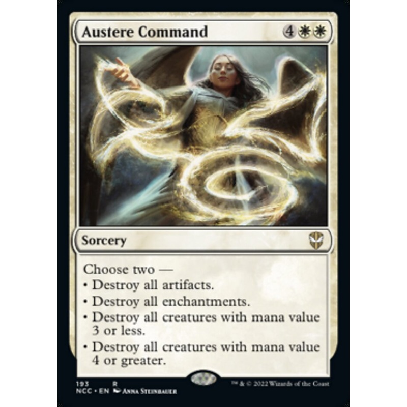 Austere Command [Streets of New Capenna Commander]