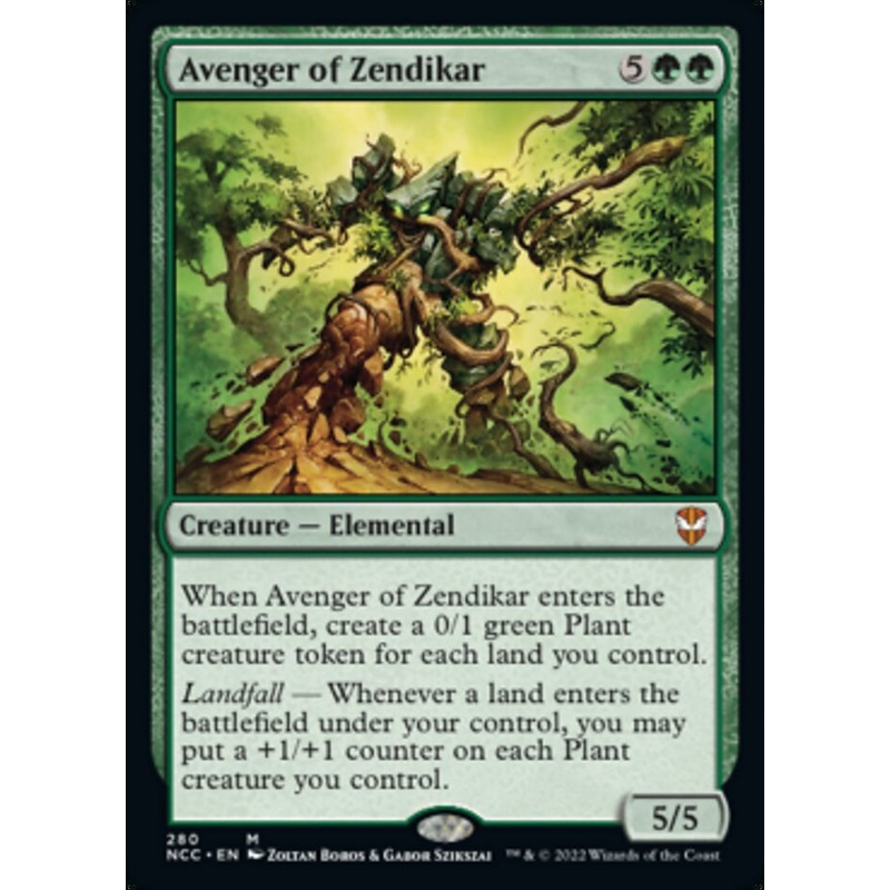 Avenger of Zendikar [Streets of New Capenna Commander]