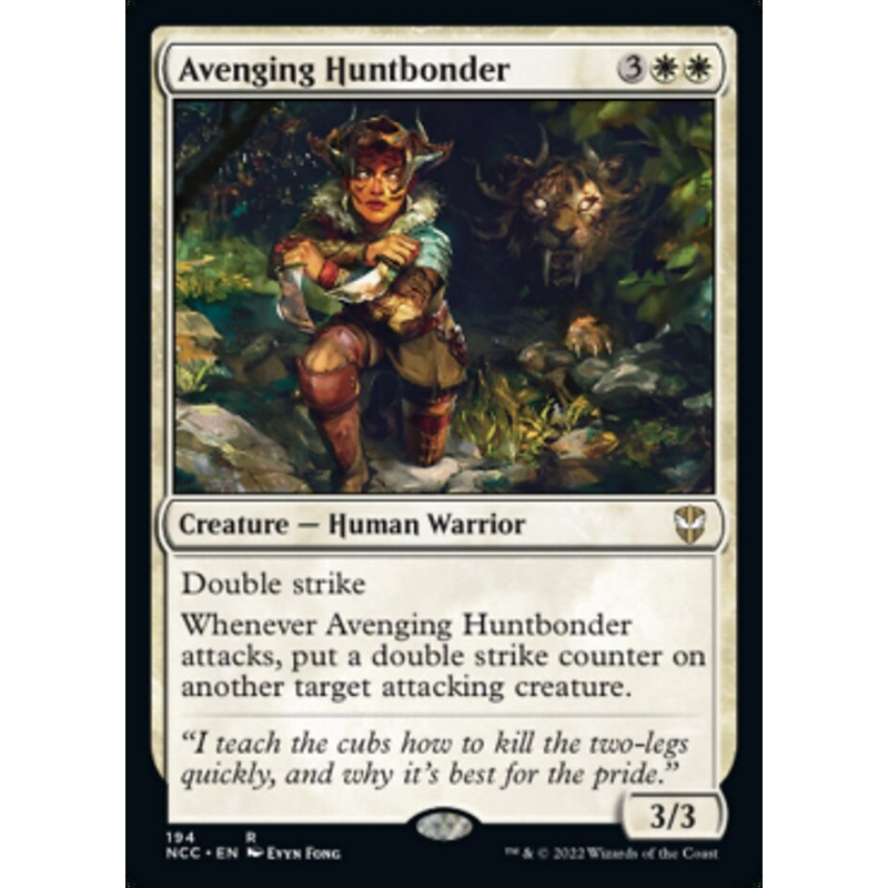 Avenging Huntbonder [Streets of New Capenna Commander]