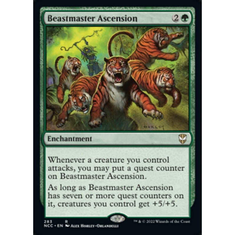 Beastmaster Ascension [Streets of New Capenna Commander]