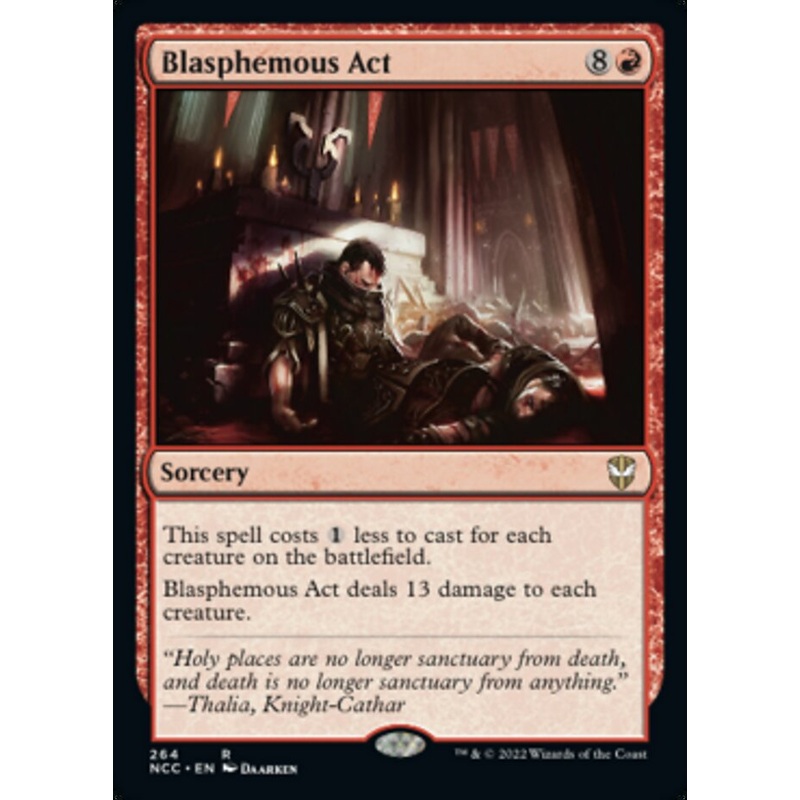 Blasphemous Act [Streets of New Capenna Commander]