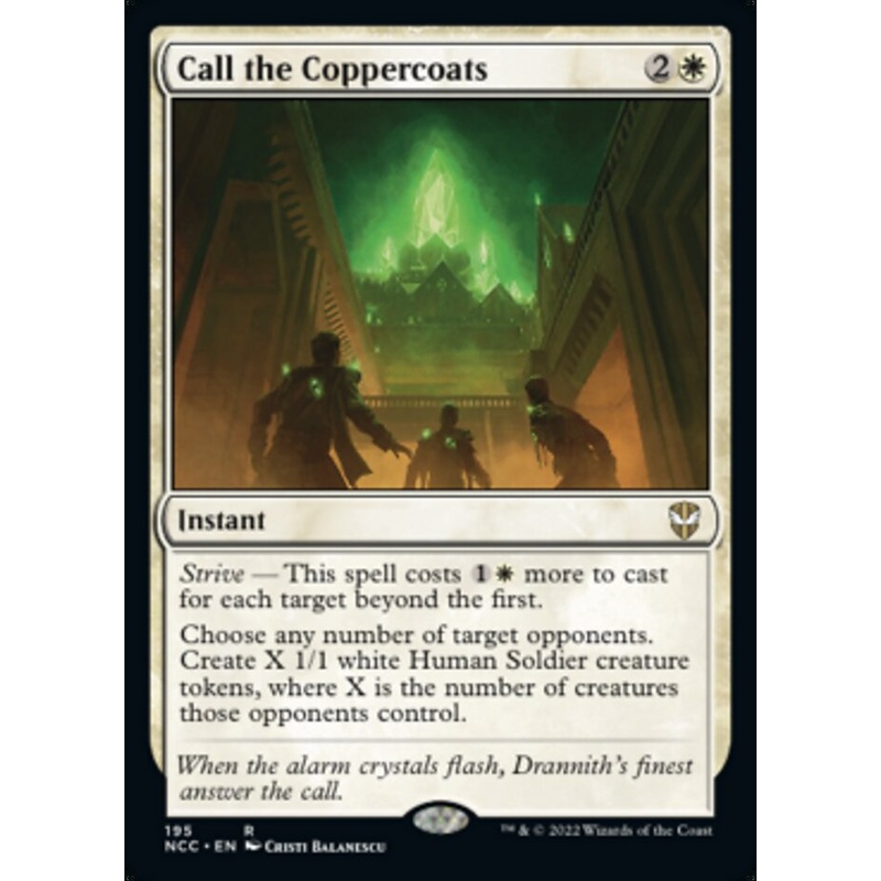 Call the Coppercoats [Streets of New Capenna Commander]
