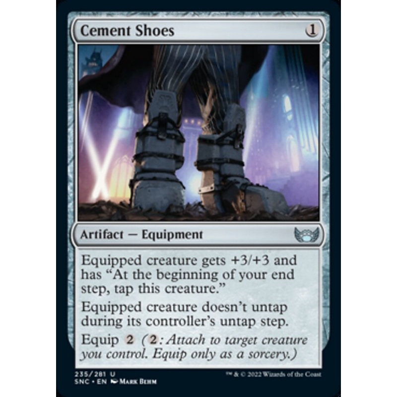 Cement Shoes [Streets of New Capenna]